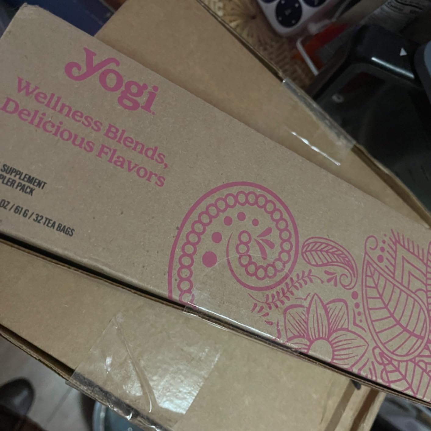Yogi Relaxation Sampler Box, 32 Tea Bags customer photo 2