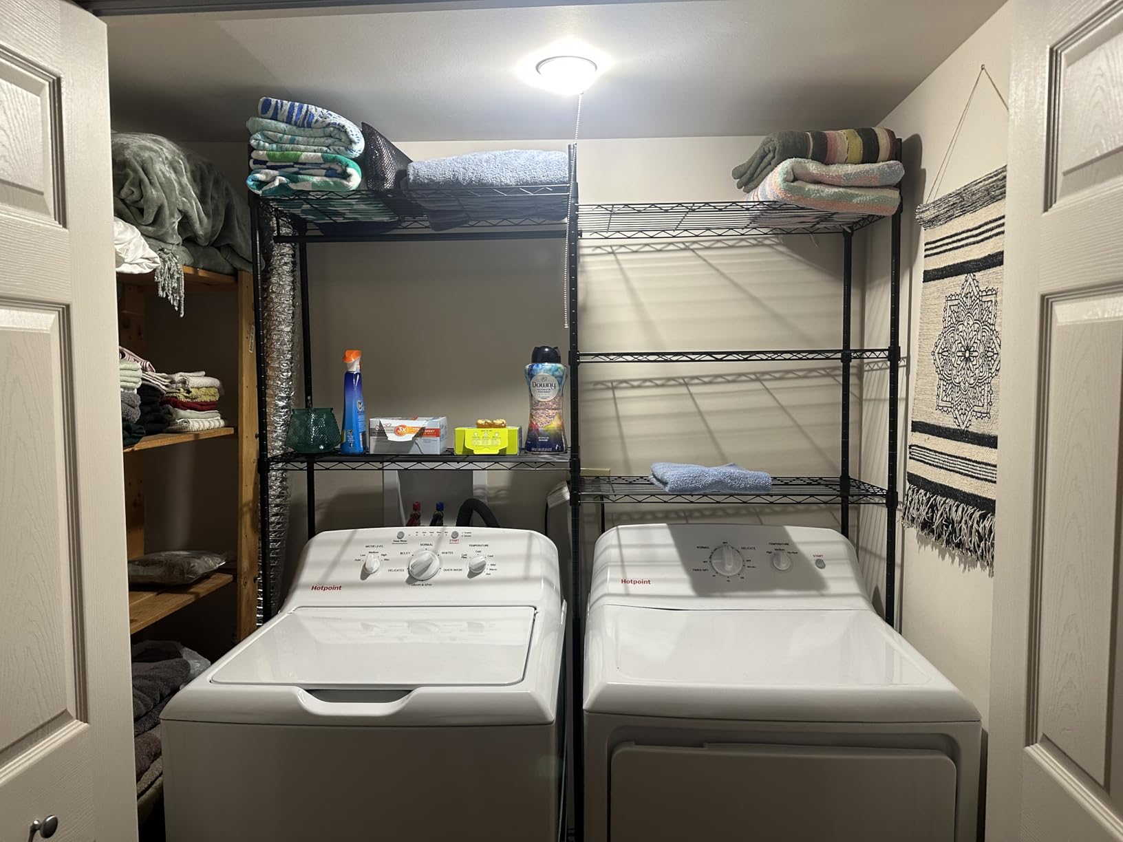 Ulif U5 Over the Washer and Dryer Storage Shelf, Laundry Room Space Saver customer photo 1