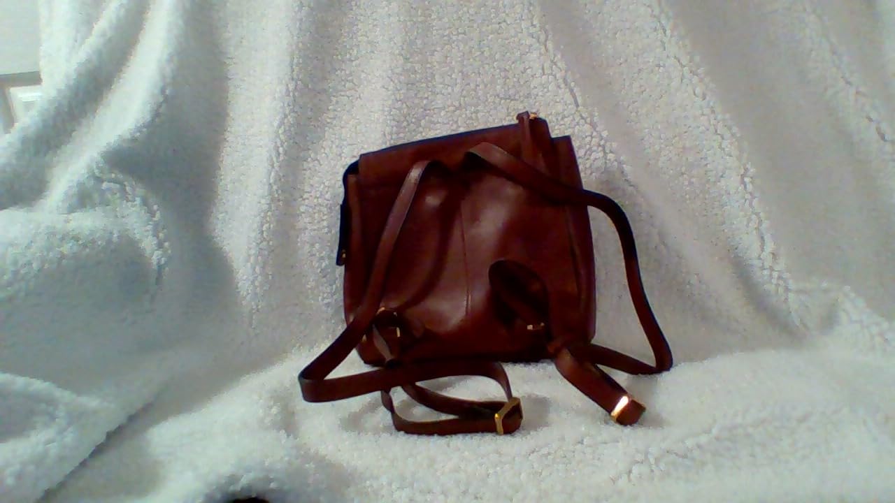 Fossil Women's Parker Leather Convertible Backpack Purse Handbag customer photo 2