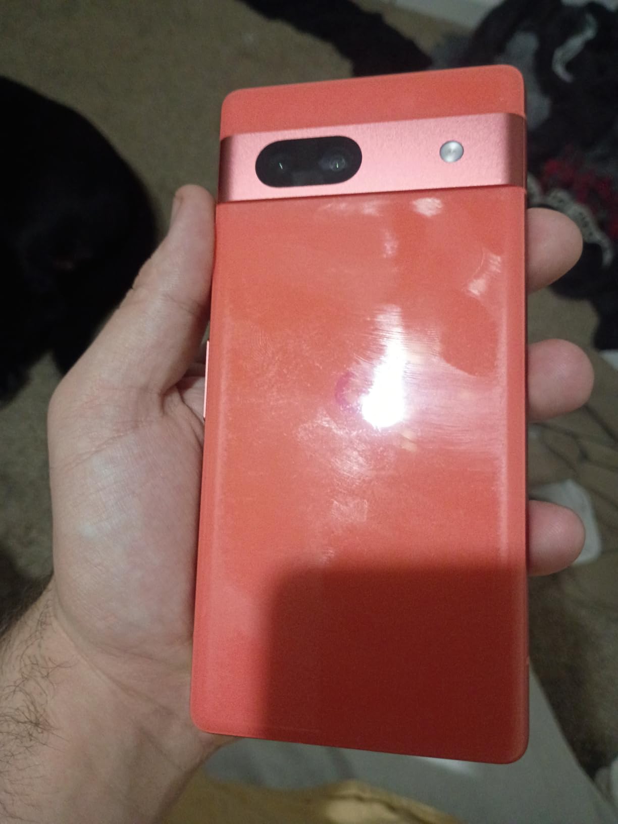 Google Pixel 7a 5G, 128GB, Charcoal - Unlocked (Renewed) customer photo 2