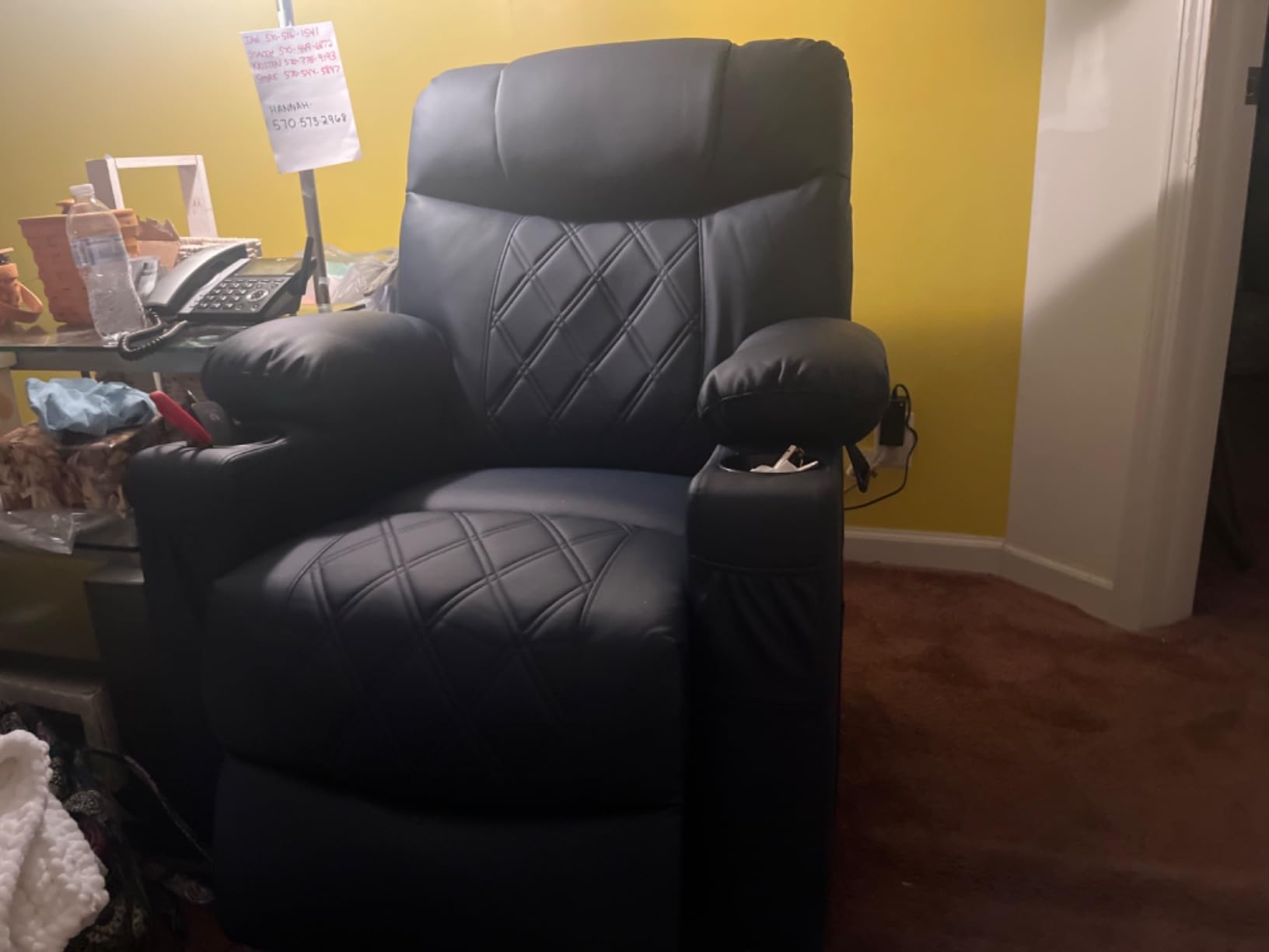 MCombo Small Power Lift Recliner Chair with Ajustable Power Headrest 7111 customer photo 1