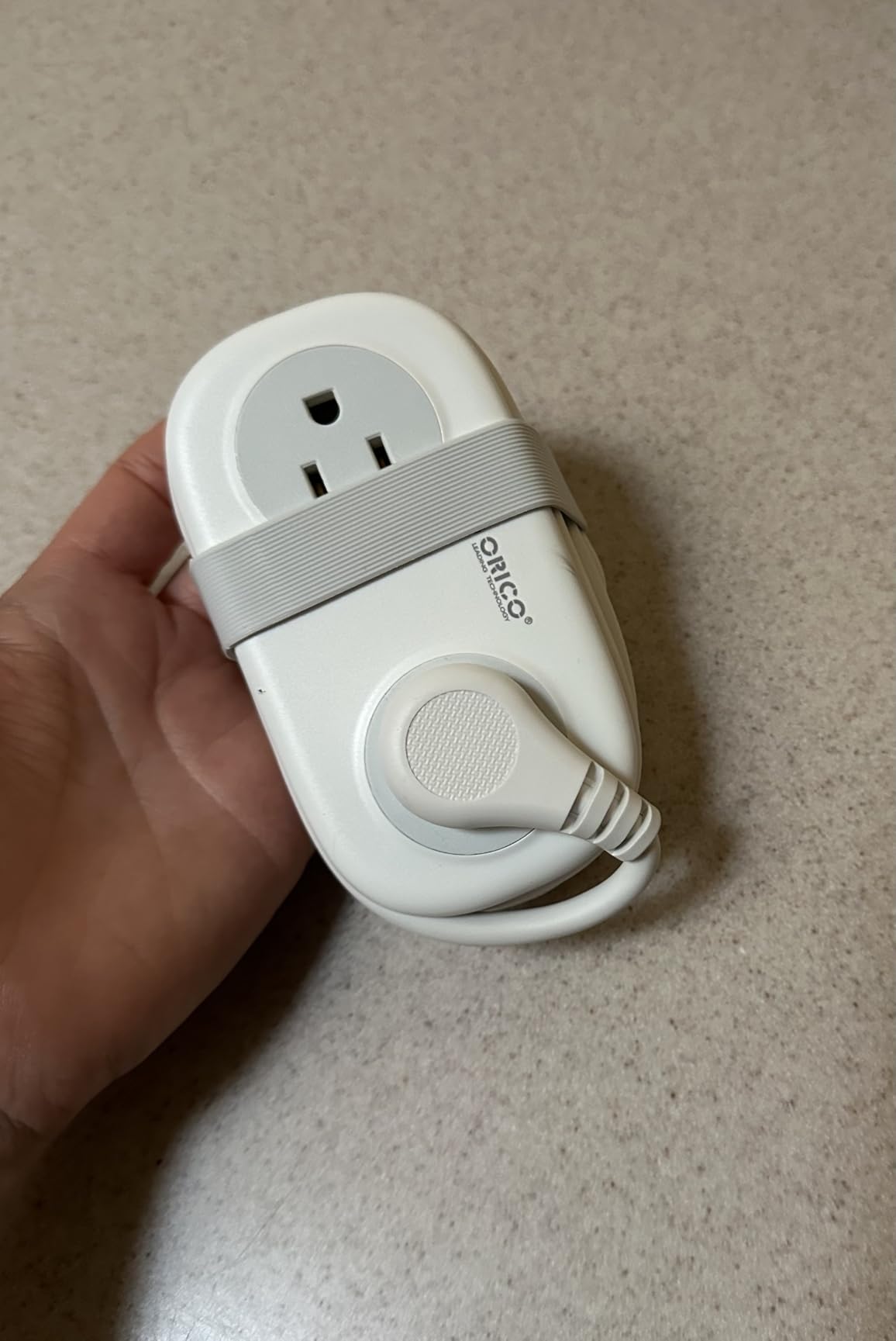 ORICO Cruise Approved Travel Power Strip, 4FT Wrap-Around Extension Cord customer photo 2