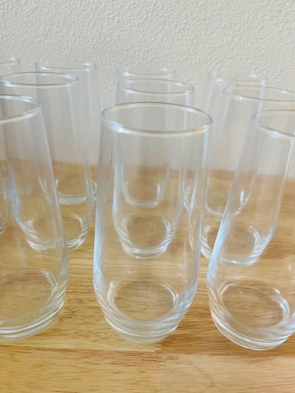 18 oz Crystal Drinking Glasses, Highball Glasses Set of 12 | Water Glasses, Mojito Glass Cups, Suitable for Glasses for Wine, Cocktails, Office, Parties, Weddings and Gifts customer photo 2