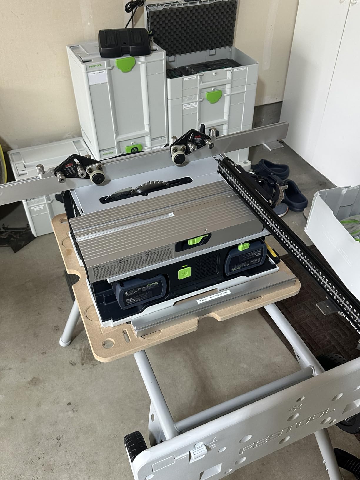 Festool Cordless Table Saw CSC SYS 50 EBI-Set US 576821+577001+577079 customer photo 2