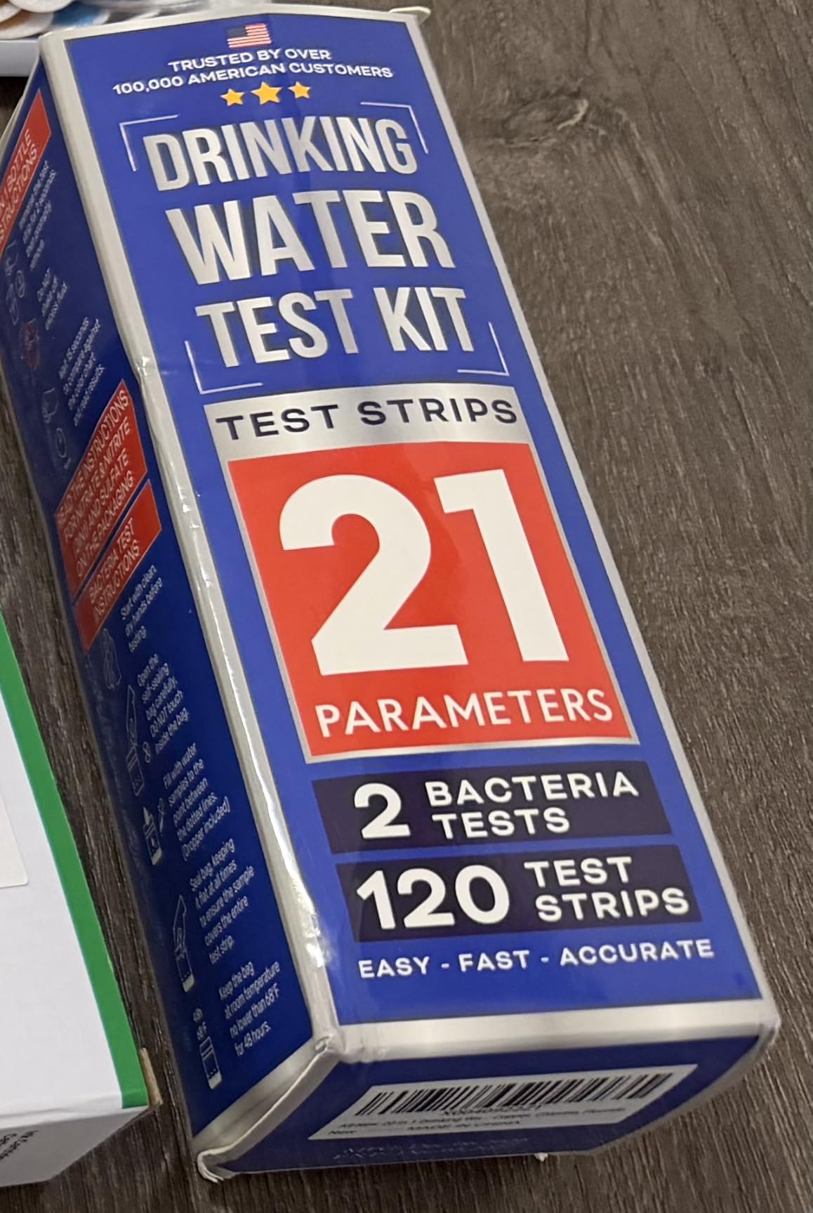 Bestprod All-New 21 in 1 Drinking Water Testing Kit Strips, Home Tap and Well Water Test Kit for Hardness, Lead, Iron, Copper, Chlorine, Fluoride customer photo 1