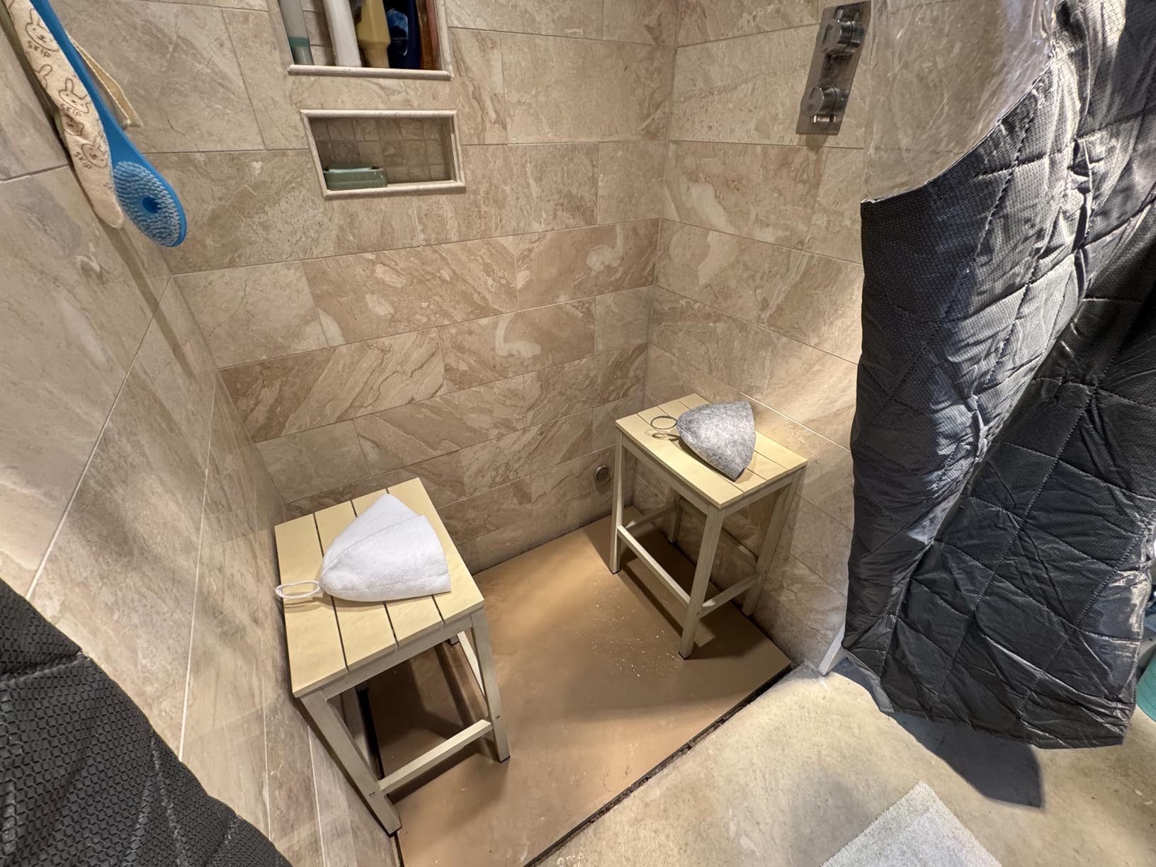 VEVOR Steam Shower Generator, 12 kW, Segmented Heating System with Temperature Customization & 24h Timer, Automatic Drainage Steam Bath Kit customer photo 1