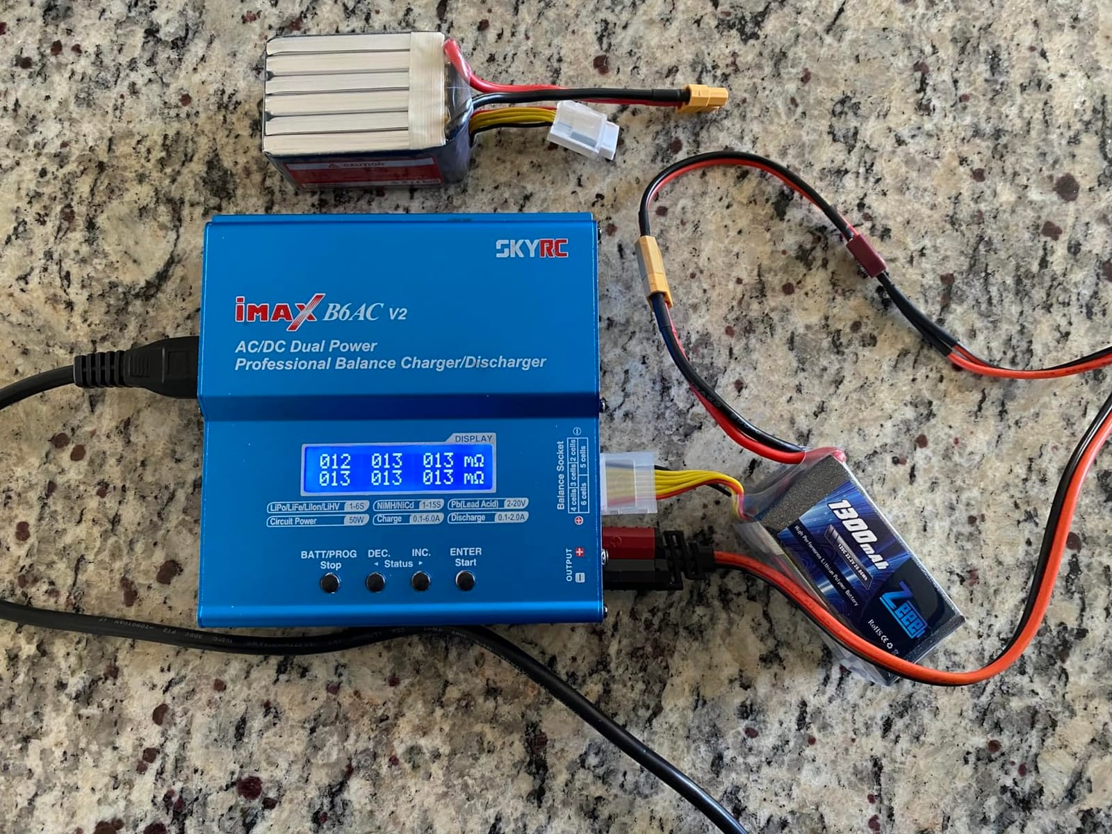 Zeee 6S Lipo Battery 1300mAh 22.2V 120C with XT60 Plug (2 Pack) customer photo 2