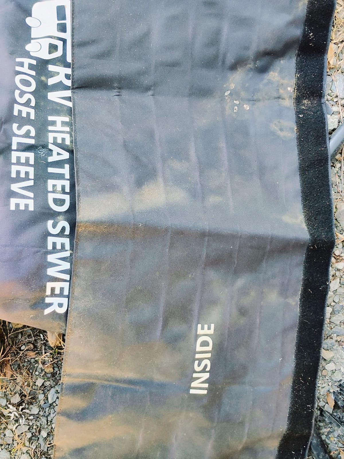 15FT Sewer Hose with Heated Sleeve,Black Heated Rv Sewer Hose kit customer photo 1