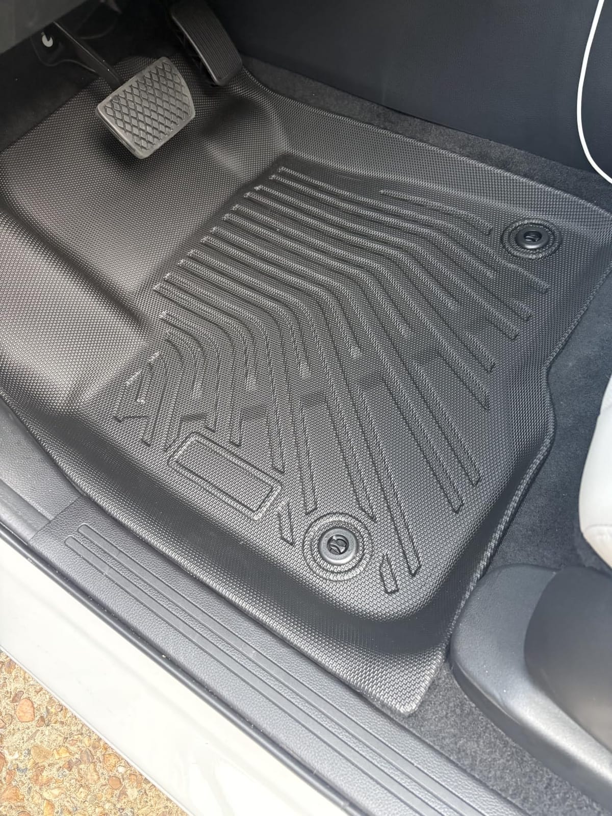 Cartist Floor Mats Fit for Hyundai Ioniq 5 2022 2023 2024 (for Unmovable Console Only) (Not Fit Limited Model), All Weather Car Mtas for Ioniq 5 Accessories customer photo 1
