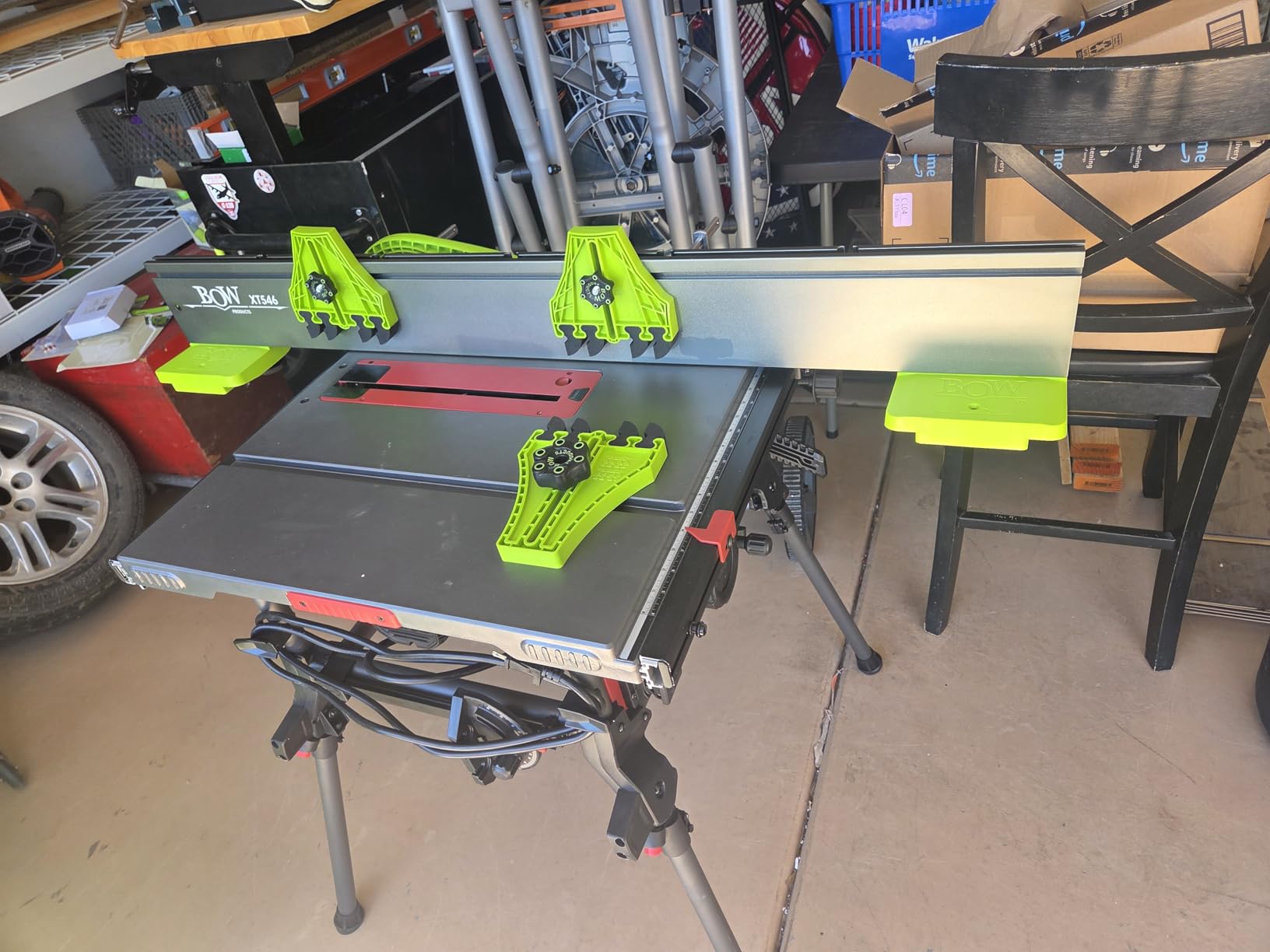 BOW Products XT XTENDER T-Track Table Saw Fence System, 46