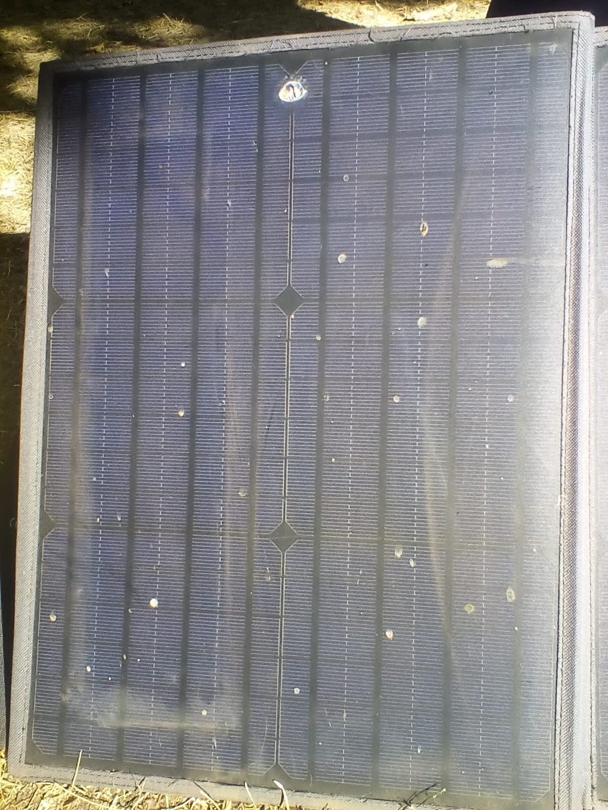 Powkey 40W Portable Solar Panel for 100W~200W Portable Power Station customer photo 1