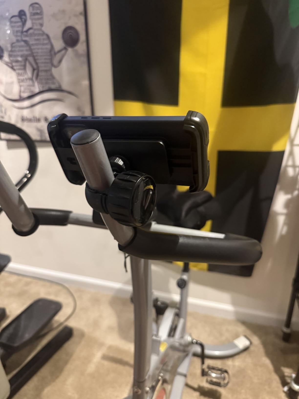 LISEN Bike Phone Holder, [Super Easy Install] Motorcycle Phone Mount Ebike Accessories Bicycle Handlebar Holder Mount customer photo 1