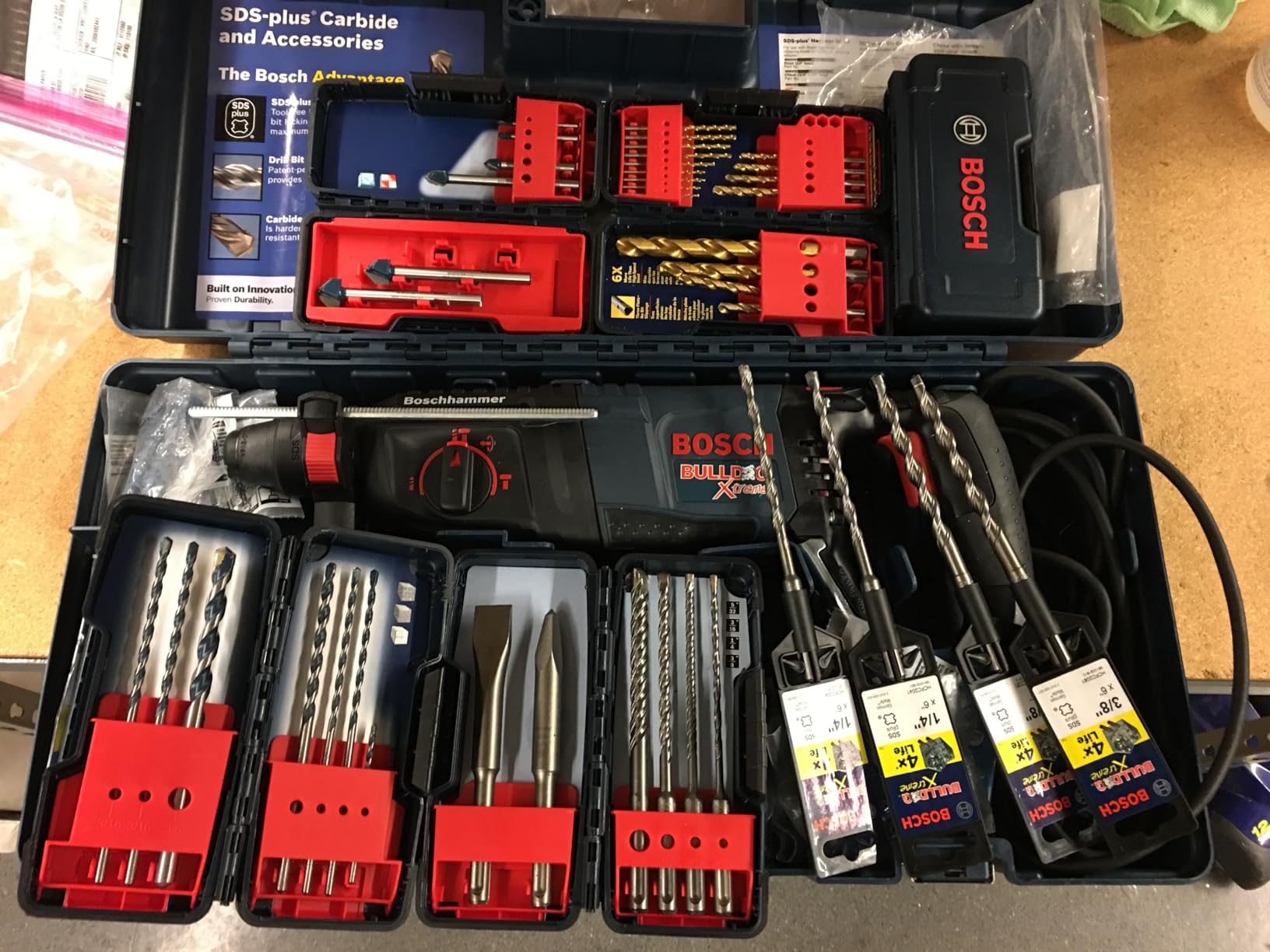 Bosch GBH18V-22N 18V Brushless SDS-plus® Bulldog™ 3/4 In. Rotary Hammer (Bare Tool) customer photo 1