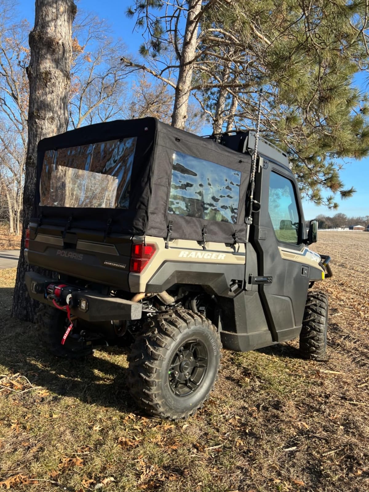 KEMIMOTO Soft Cargo Camper Bed Cover Rack Compatible with Polaris Ranger customer photo 1