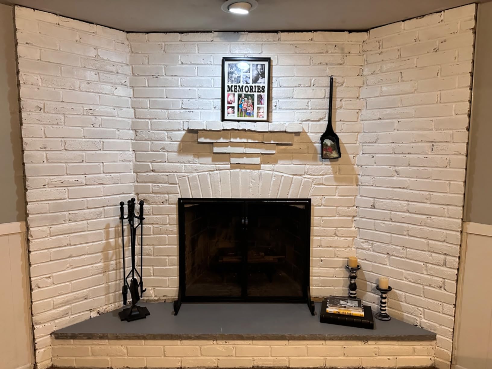 Fire Beauty Cast Iron 5Pcs Fireplace Tools Set(Modern) customer photo 1