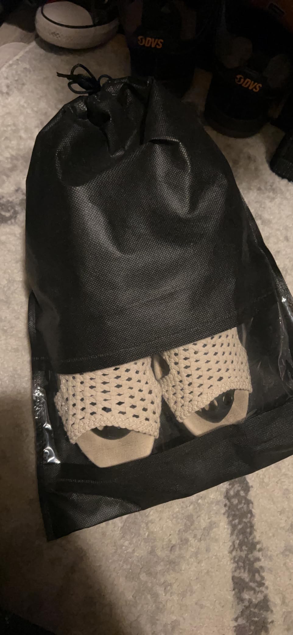 12 Pack Shoe Bags for Travel, Large Travel Shoe Bag for Packing with Window customer photo 1