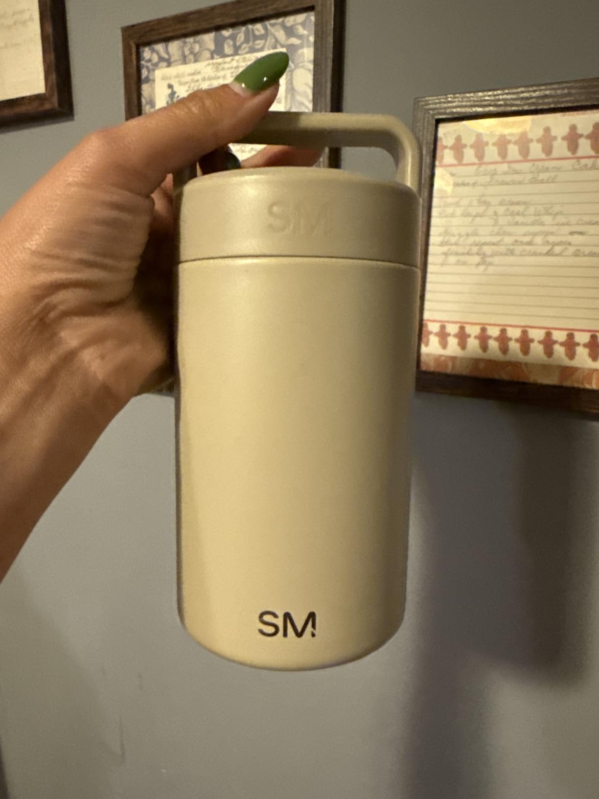 Simple Modern Insulated Food Jar with Handle | 12oz | Green customer photo 1