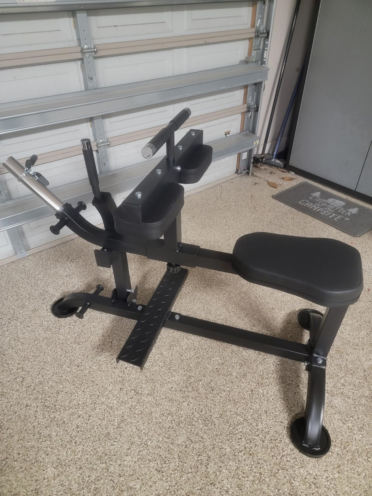 HVO Seated Calf Raise Machine,Dual Resistance System 660LBS | Adjustable Leg Pad,2