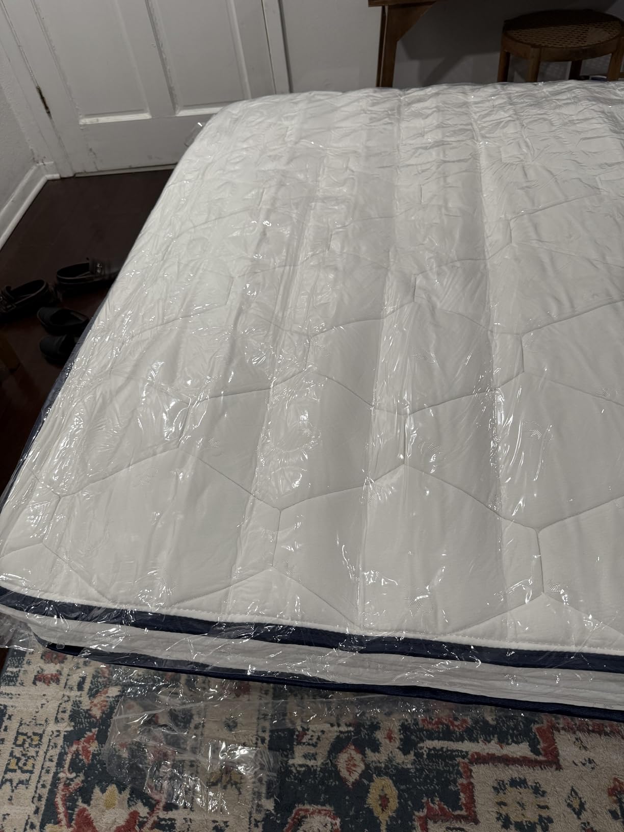 Novilla Twin Size Mattress, 10 Inch Hybrid Mattress in a Box, Comfort Sleep|Pocket Innerspring Pillow Top Mattresses for Motion Isolation, Pressure Relief & Edge Support, Medium Firm, CertiPUR-US customer photo 1