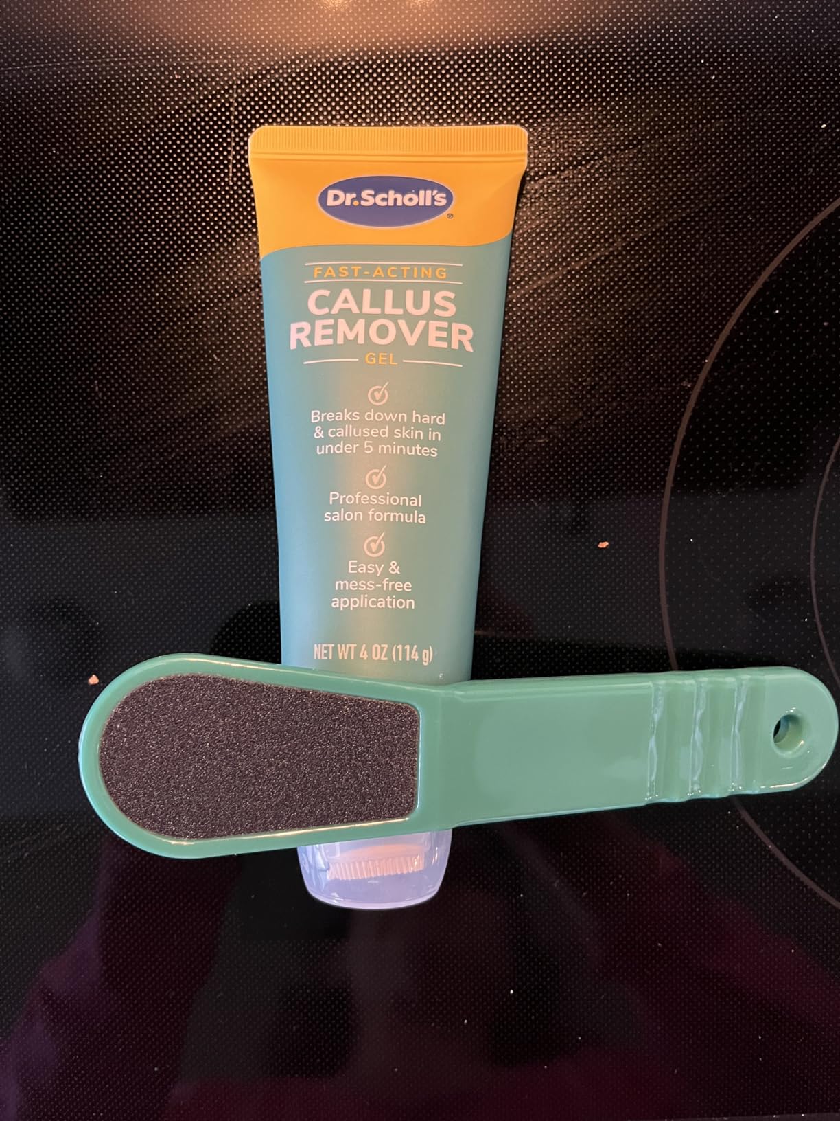 Dr. Scholl's Foot Callus Remover Gel for Feet, Foot File Pedicure Kit customer photo 1