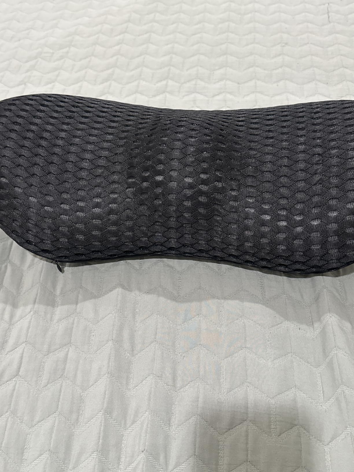 kasney Lumbar Support Pillow for Office Chair, Back Support Pillow, Gray customer photo 2