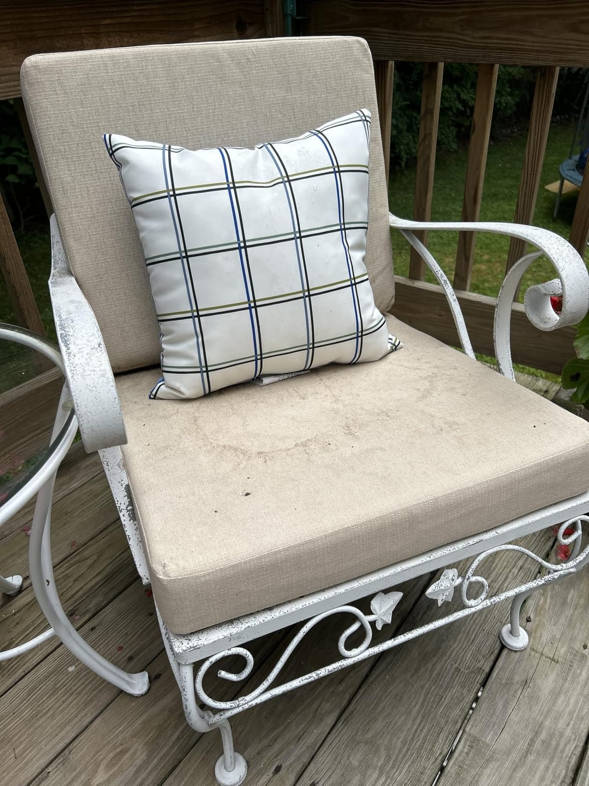 Favoyard Outdoor Deep Seat Cushion Set, 22 x 22 Inch, Beige customer photo 2