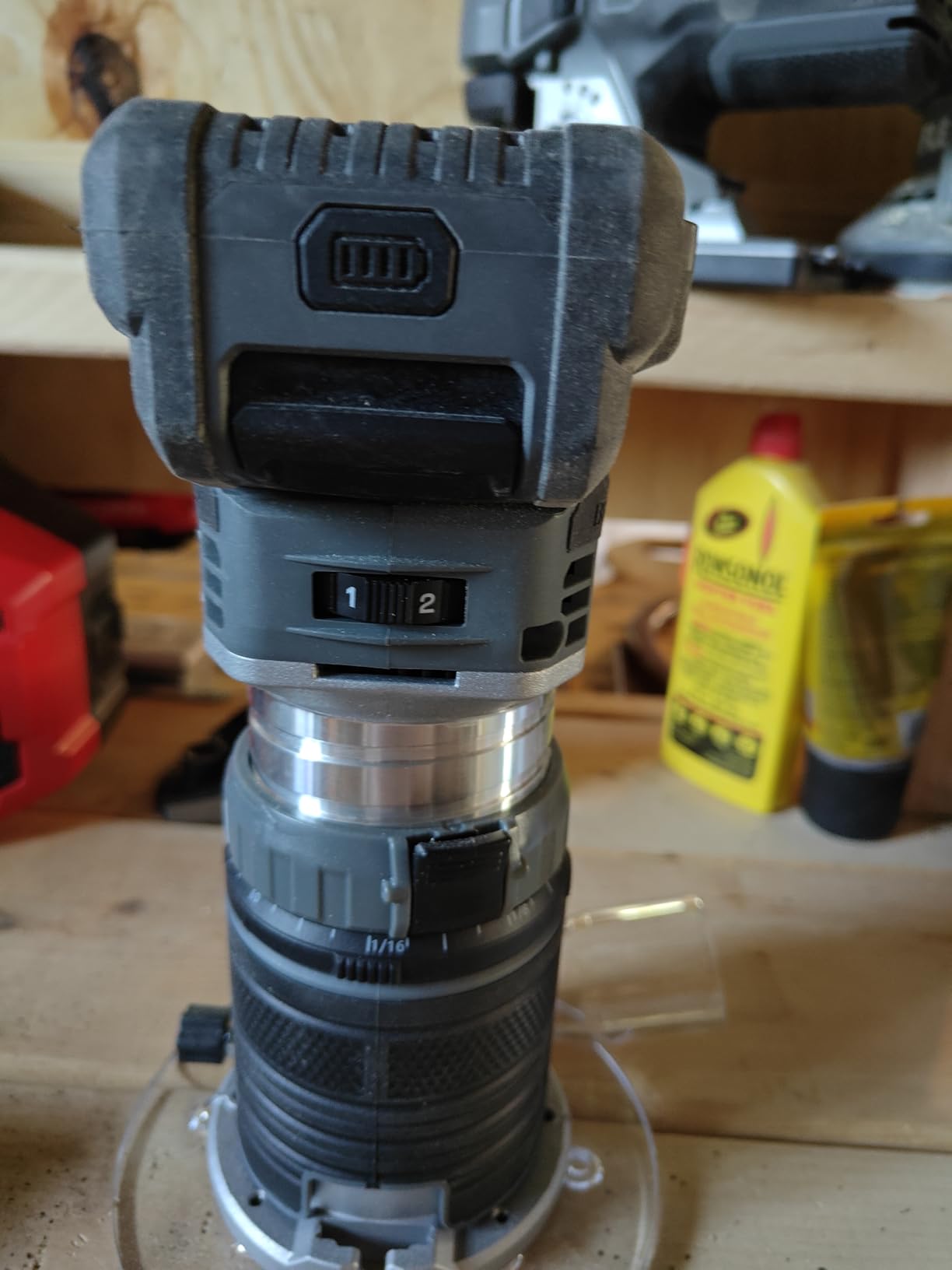 FLEX 24V Brushless Cordless 1.5 HP Trim Router Tool, Battery and Charger Not Included - FX4221-Z customer photo 1