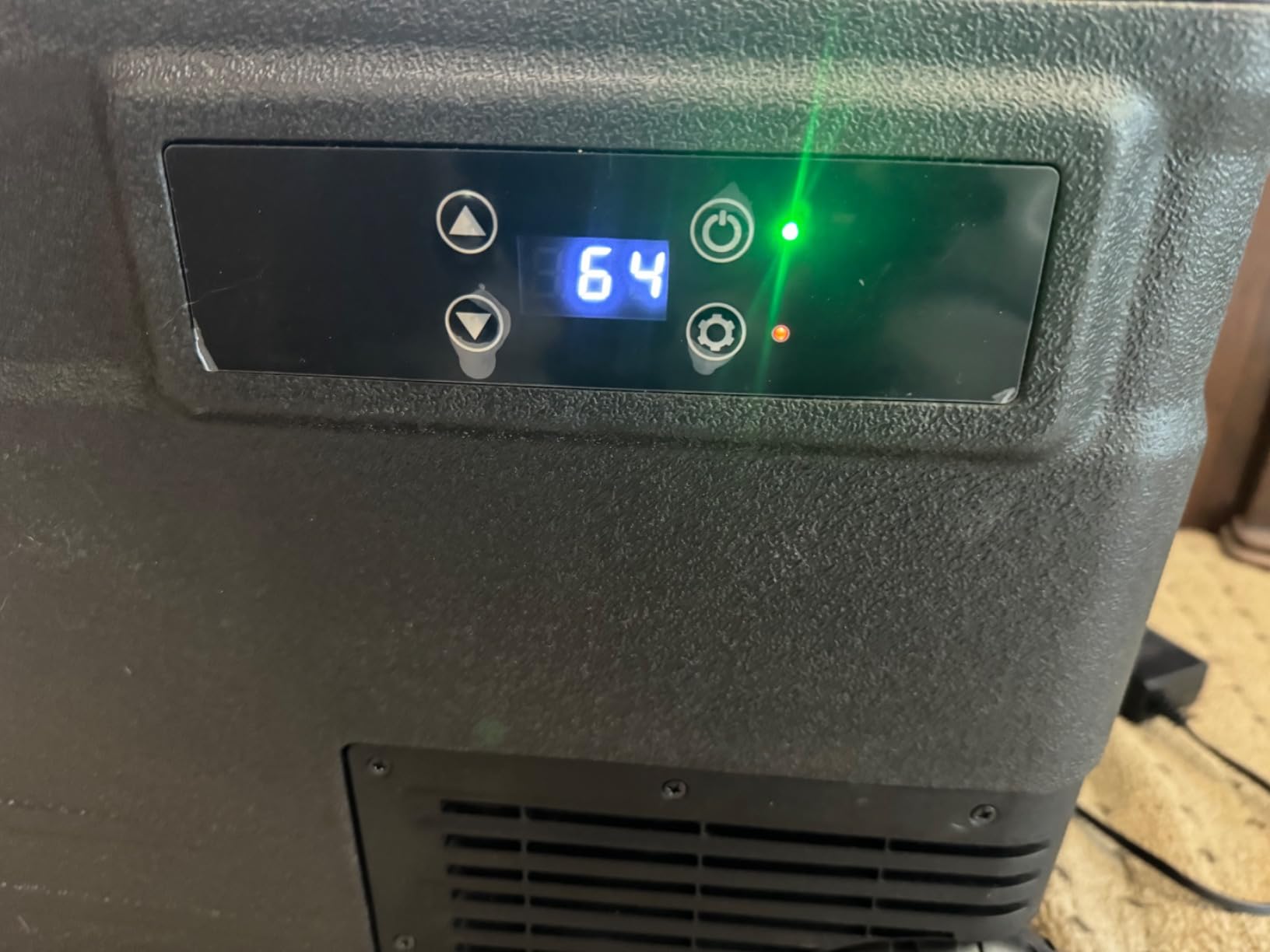 EUHOMY 80QT Portable Electric Cooler, Car refrigerator, 0℉ to 68℉, AC/DC customer photo 1