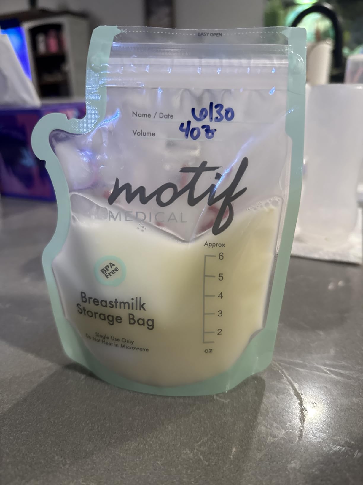 Motif Medical Breastmilk Storage Bags, 300 Count customer photo 2