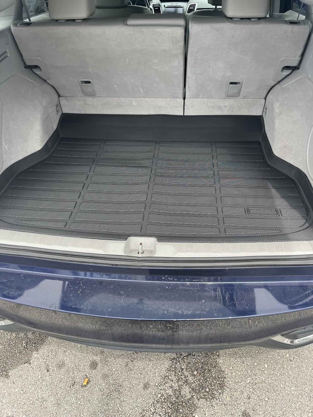 KELCSEECS Floor Mats & Cargo Liner Custom for 2022-2024 Hyundai Ioniq 5 Unmovable Center Console (Fixed Center Console) Automotive All Weather Cargo Mat Floor Liners IONIQ 5 Trunk Mat Accessories customer photo 2