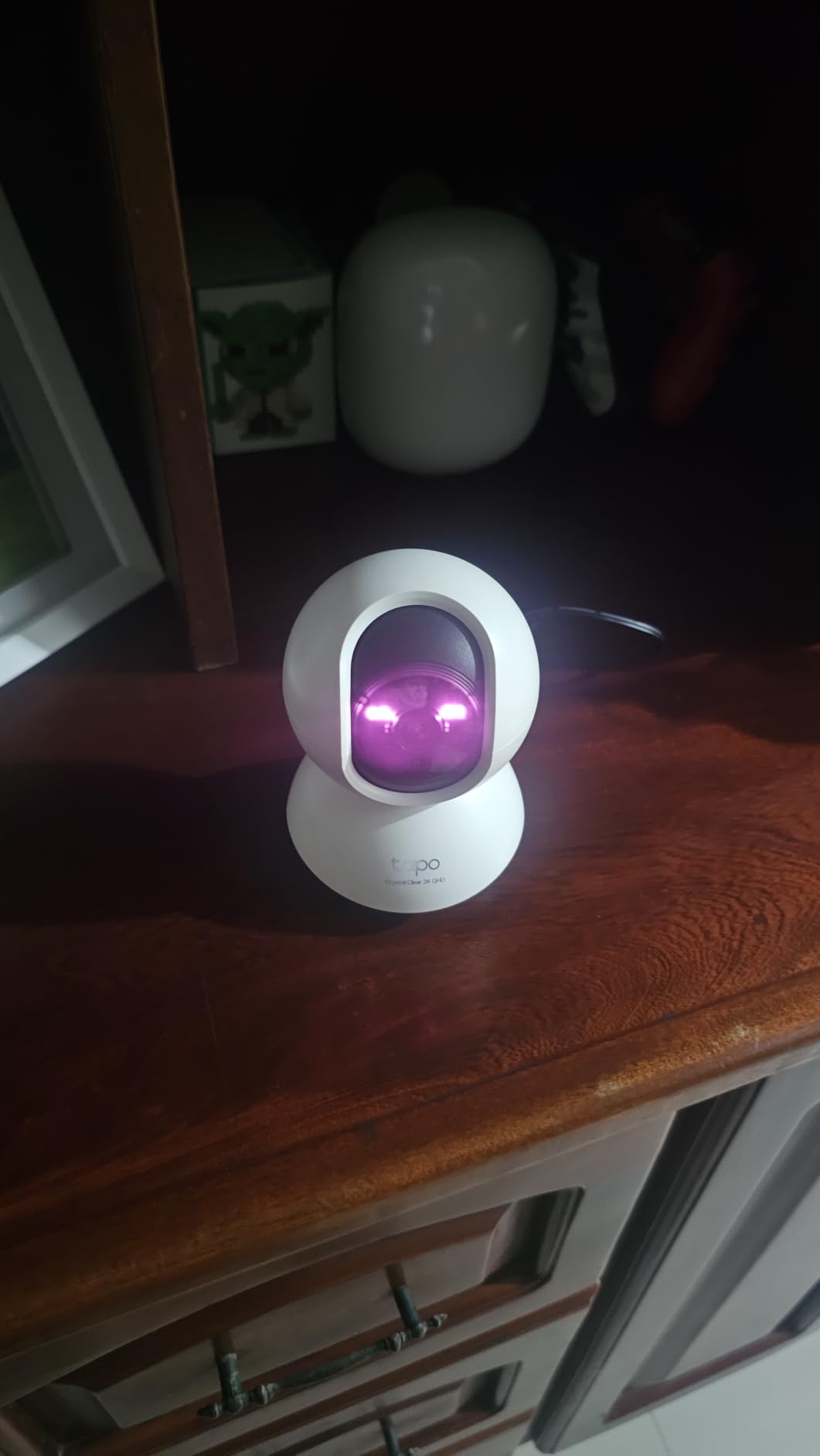 TP-Link Tapo 2K QHD Pan/Tilt Security Camera for Pet Camera, Baby Monitor, Motion Detection, Motion Tracking, 2-Way Audio, Night Vision, Cloud &SD Card Storage, Works w/Alexa & Google Home(Tapo C220) customer photo 2