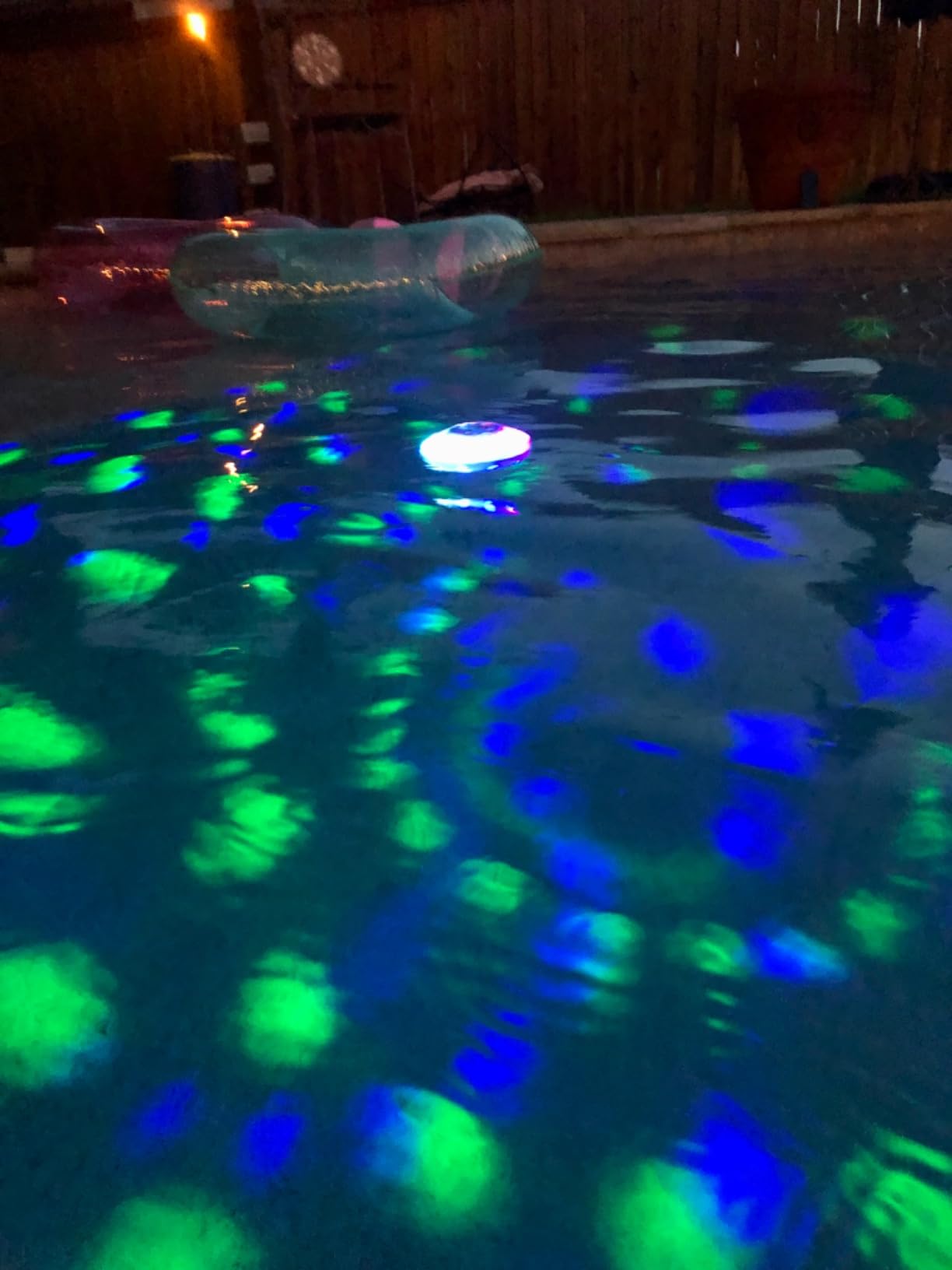 BOXPSII Floating Pool Lights 4 Pack, for Inground Pool, Above Ground Pools customer photo 2