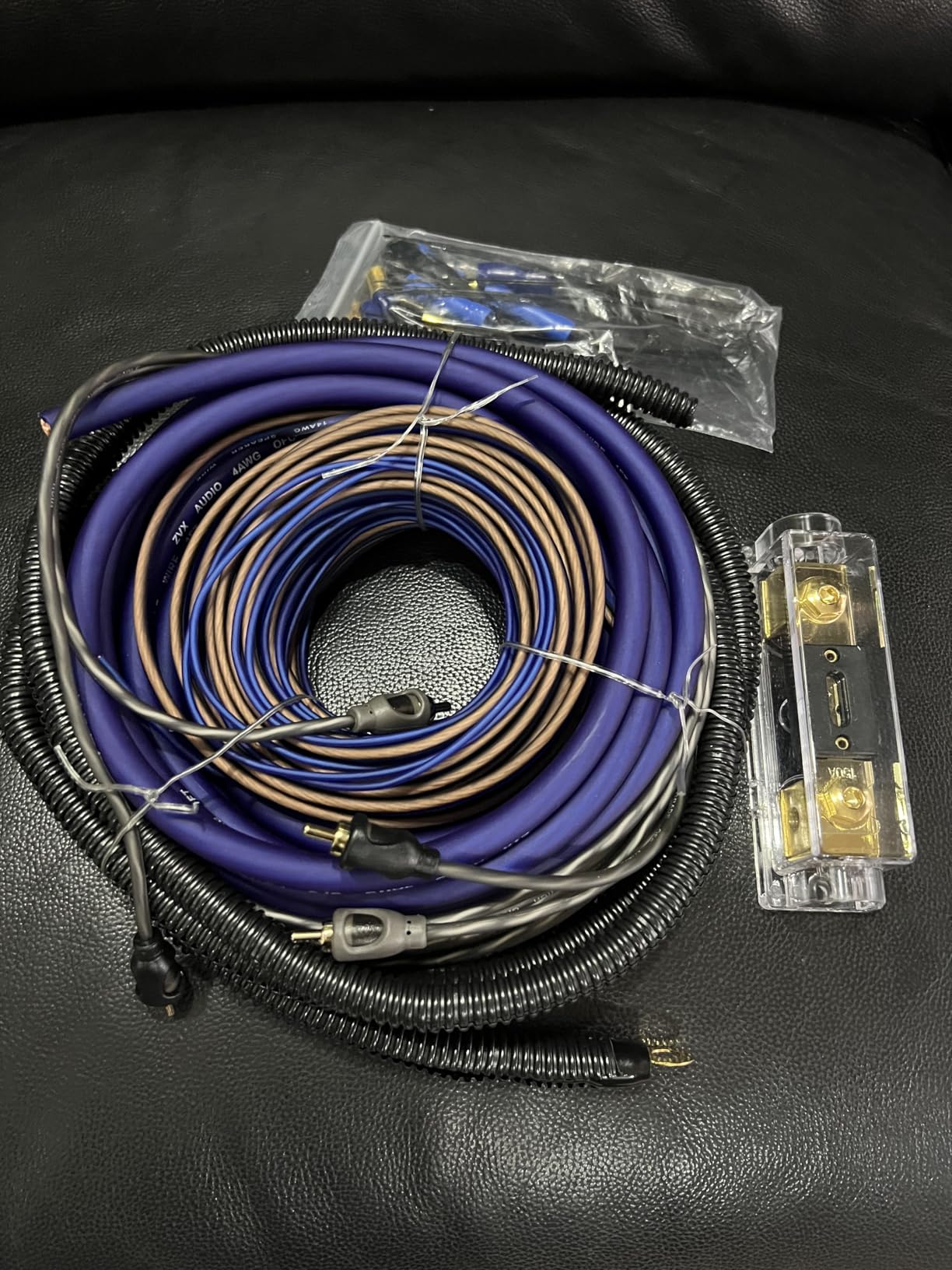 4 AWG Gauge 100% Copper Cable Car Audio Amp Wire Kit for Amplifier Wiring customer photo 1