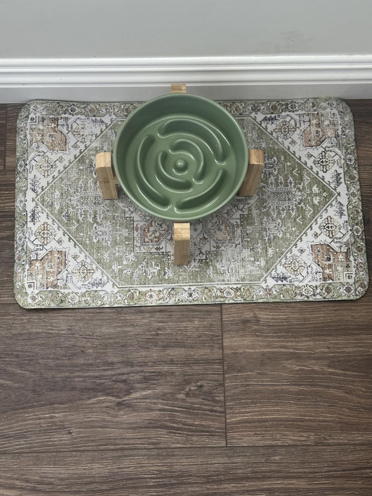 Elevated Slow Feeder Dog Bowl, 6.7