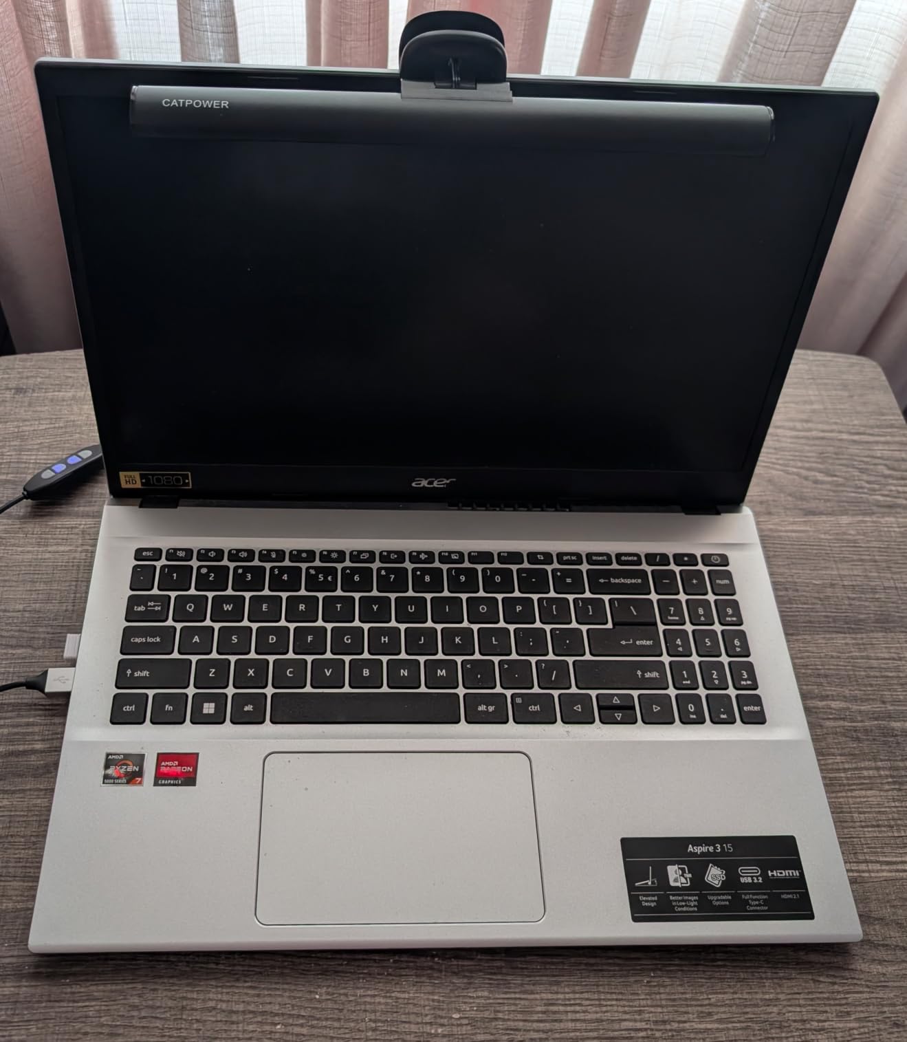 CATPOWER Portable Laptop Monitor Light Bar customer photo 1