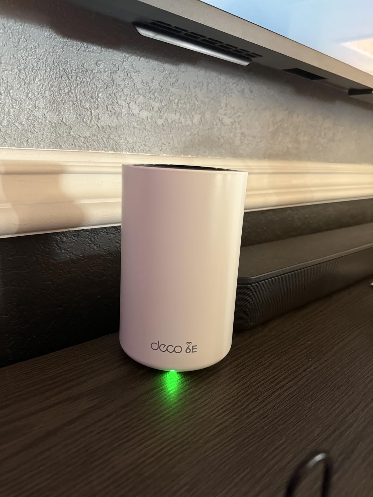 TP-Link Deco XE70 Pro AXE4900 Tri-Band WiFi 6E Mesh WiFi Router - 1 x 2.5bps WAN/LAN Port, 2 x 1 Gbps LAN Ports, 4.9 Gbps Wi-Fi, 2,900 Sq. Ft Coverage, Connect up to 200 Devices, 1-Pack customer photo 2
