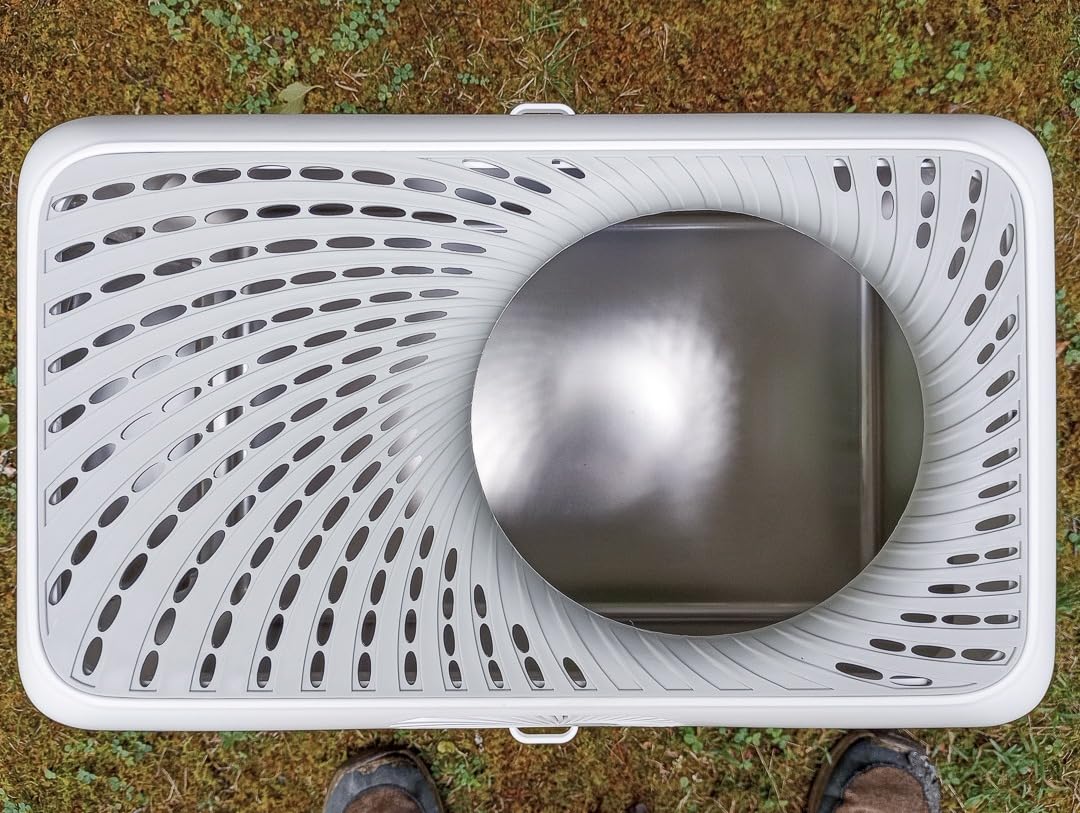 SuzziPaws Stainless Steel Litter Box Top-Entry Dog-Proof for Multi-Cats customer photo 1