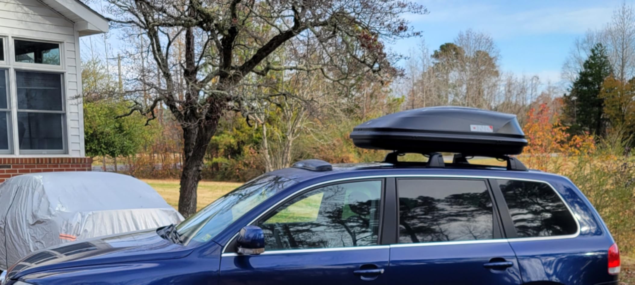 Hard Shell Roof Top Cargo Carrier Waterproof Travel Luggage Box customer photo 2