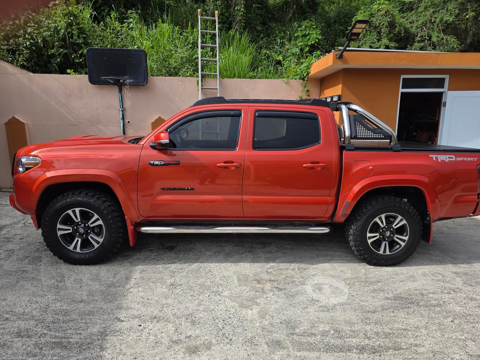 Roof Rack Cross Bars Fit for 2005-2023 Toyota Tacoma Double Cab Crew Cab | With 4 Full-Size Door, Not for Access Cab, Top Rail Cross Bar, Luggage Carrier, Low-Profile, for Kayak/Bike/Snowboard customer photo 2