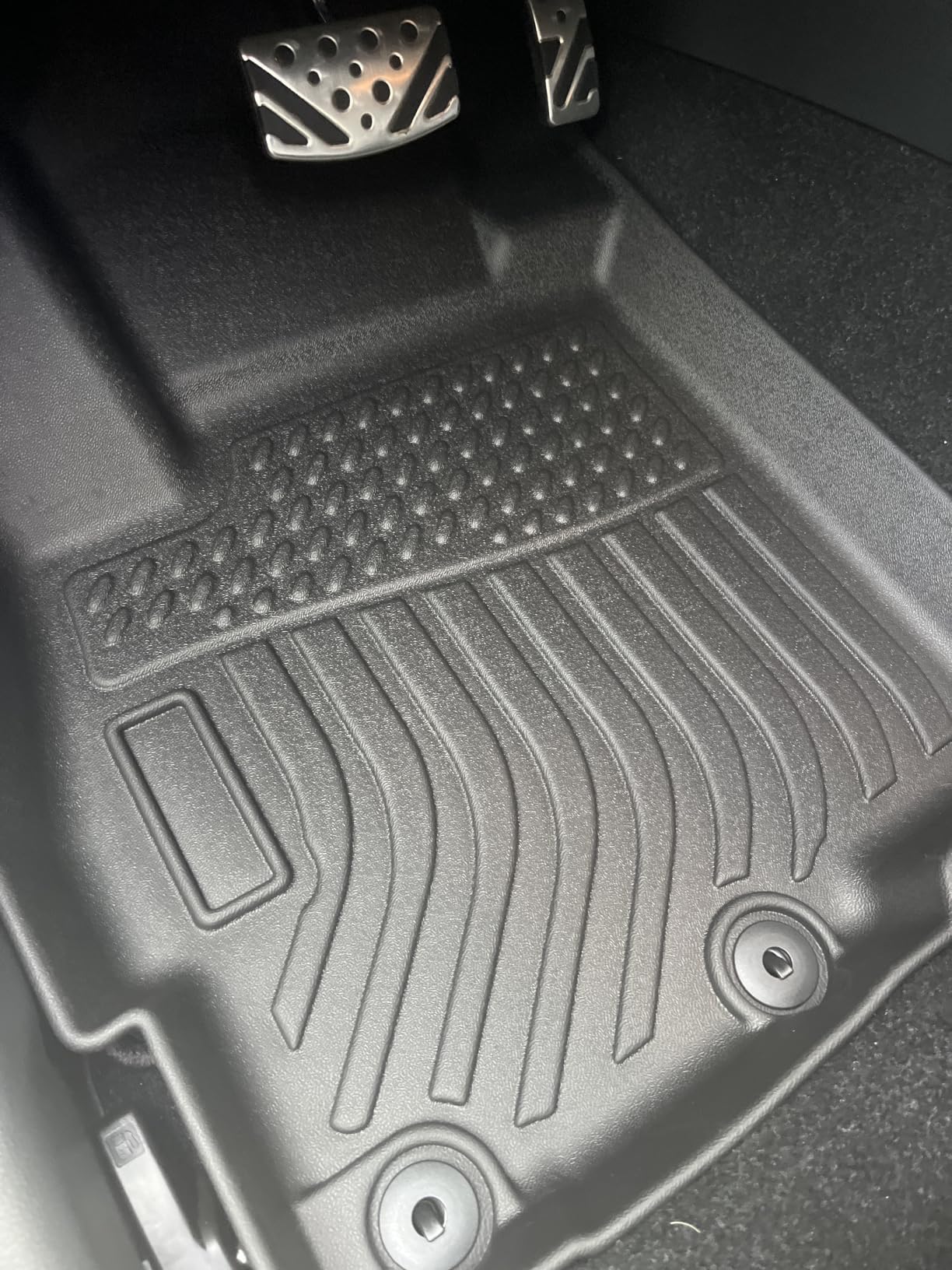 Binmotor-Floor Mats & Cargo Liner for 2020-2026 Toyota Highlander, 3 Rows with Cargo Mat Set,TPE Rubber Liners for Toyota Highlander Accessories Mats Trunk Mat-Black customer photo 1