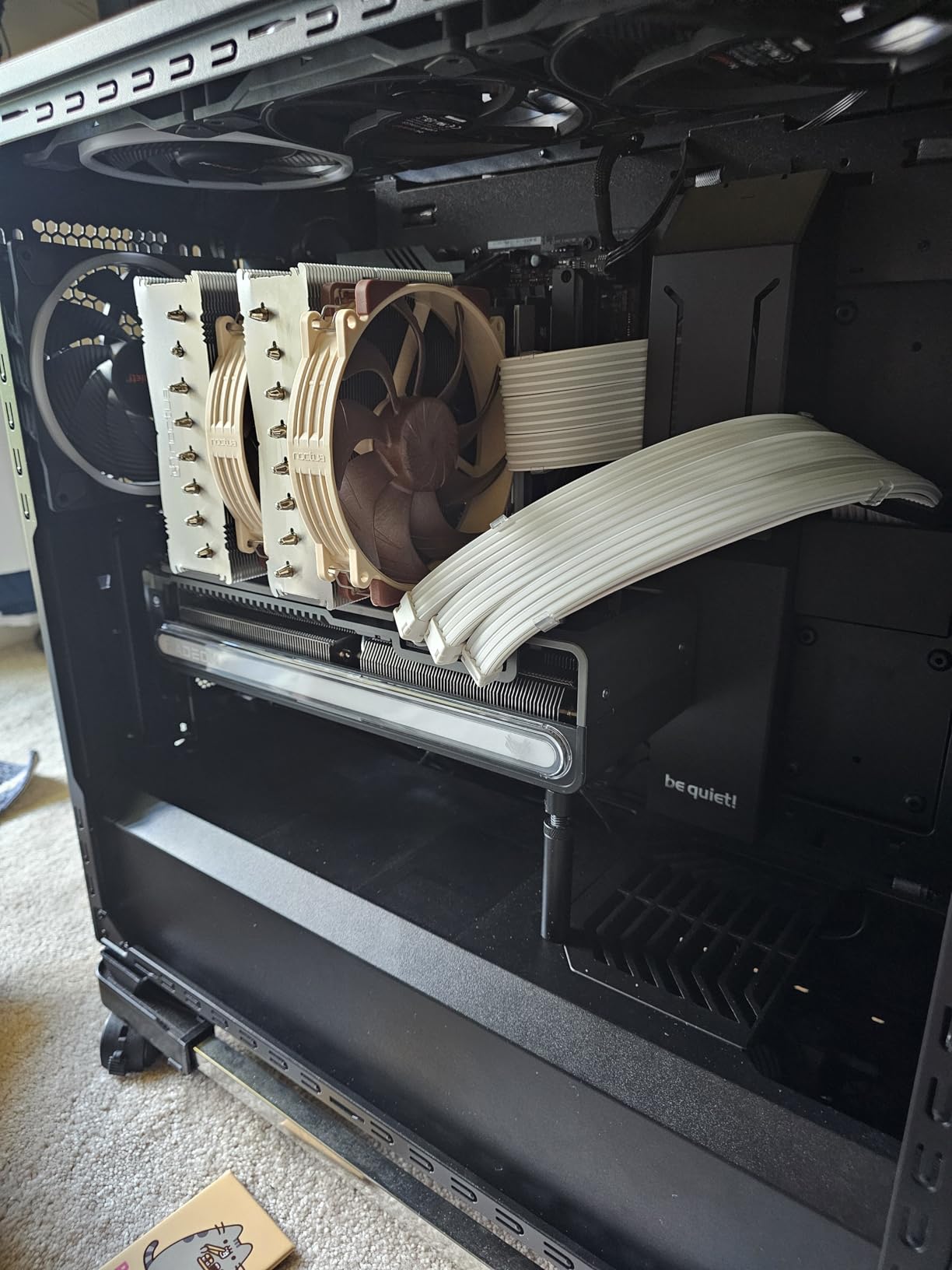 Noctua NH-D15 G2 LBC, Quiet High-Performance Dual Tower CPU Cooler, 168mm Height, 8 Heatpipes, AMD AM5/AM4 Specific Low Base Convexity, Dual 140mm Fans customer photo 2