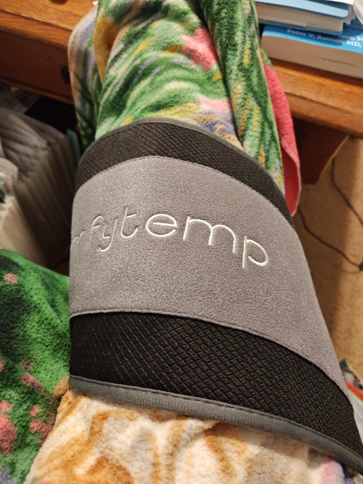 Comfytemp Red Light Belt with 126 LEDs, 660nm & 850nm, 22W(Corded) | Wearable Near Infrared Light Wrap with Timer, Home Office Use customer photo 1
