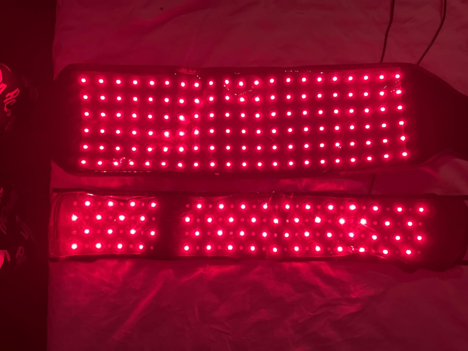 Comfytemp Red Light Belt with 126 LEDs, 660nm & 850nm, 22W(Corded) | Wearable Near Infrared Light Wrap with Timer, Home Office Use customer photo 2