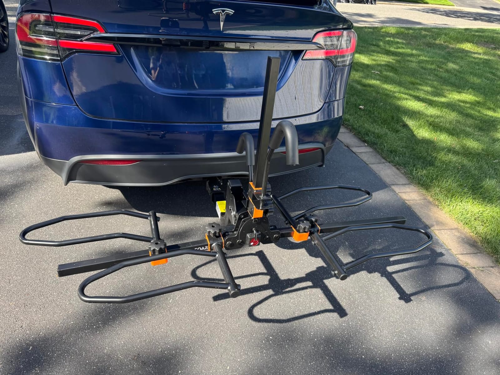 Platform 2 EBike Rack for Car Hitch Bike Rack for SUV RV Trucks Carrier Bicycle Car Racks 2-inch Receiver (EBIKE Rack) customer photo 2