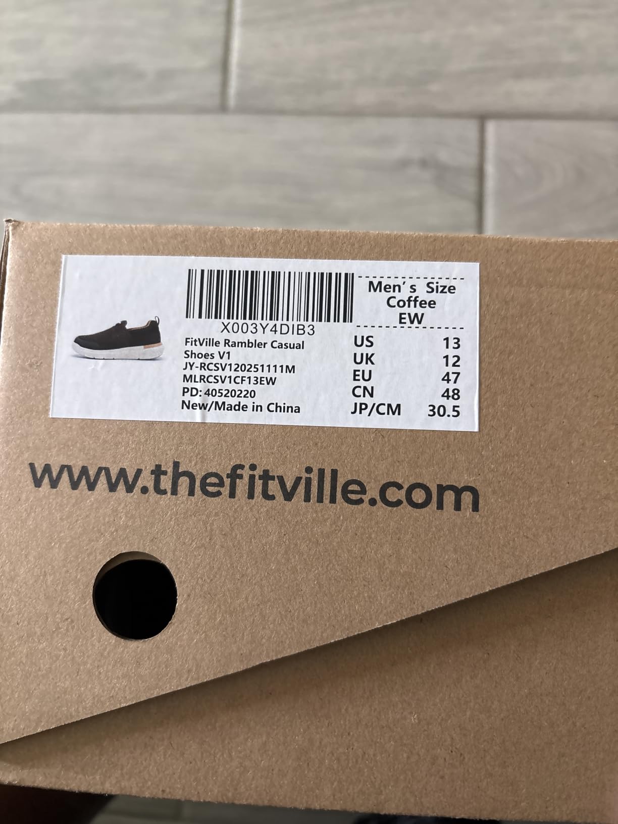 FitVille Men's Extra Wide Slip on Walking Shoes, Lightweight Non-Slip Breathable Casual Loafers for Standing All Day customer photo 1