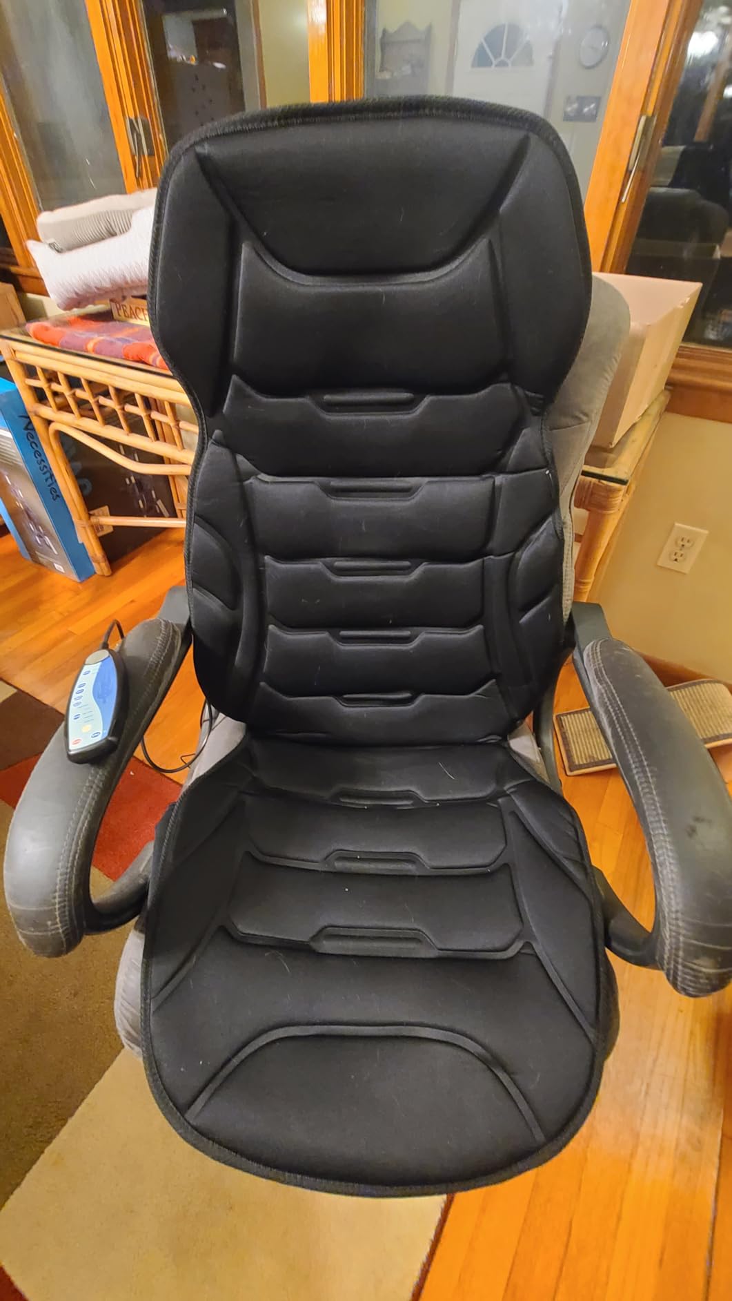 COMFIER Back Massager with Heat, Vibration Massage Chair Pad with 8 Motors customer photo 2