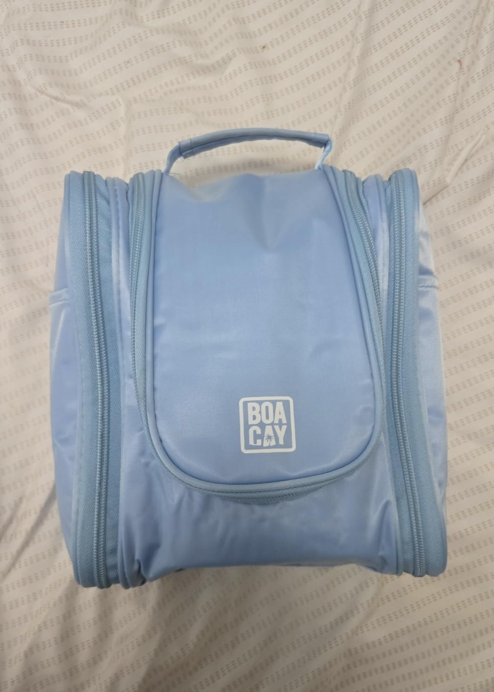 BOACAY Hanging Travel Toiletry Bag for Women and Men, Makeup Bag, Bathroom & Shower Organizer Kit for Accessories, Cosmetics, Travel Essentials customer photo 2