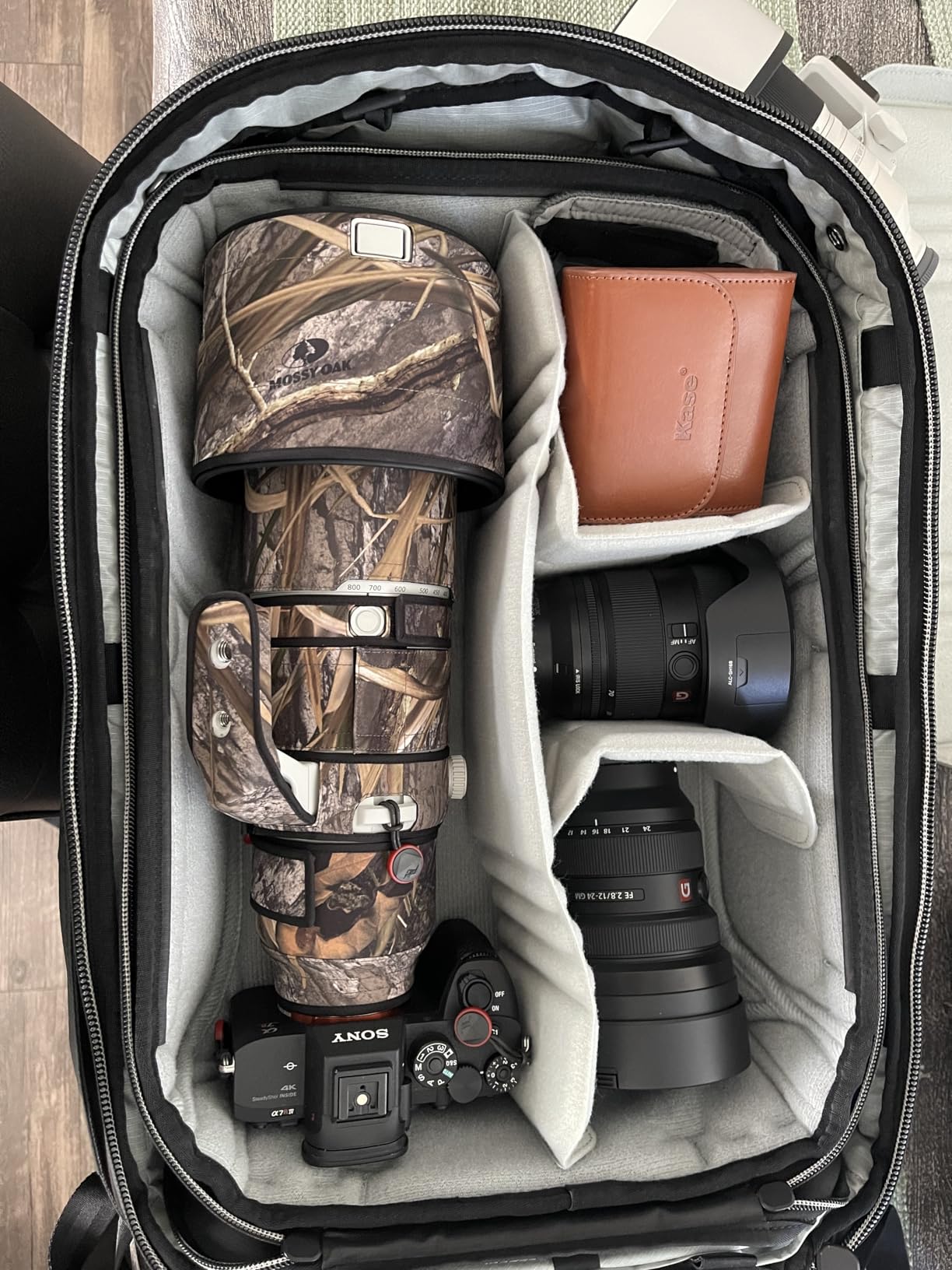 Camera Cube V2, Large, Custom Organization and Protection, Weatherproof Shell with Interior Padding, FlexFold Dividers Included, Camera Bag Insert Compatible Travel Bags customer photo 1