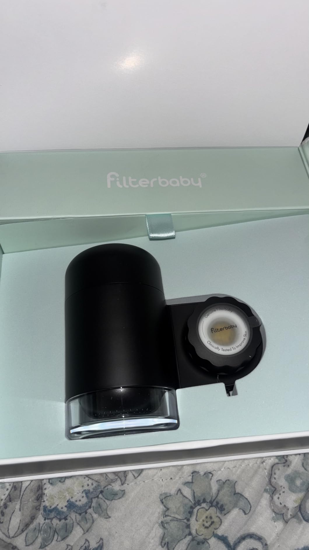 Filterbaby Skincare Filter 2.0, Bathroom Sink Filter Faucet for Skin Care | 99.9% Chlorine Removal - 0.000001 mm Carbon Fiber, Clinically Tested, Skin Hydration in 2 Weeks (Chrome) customer photo 2