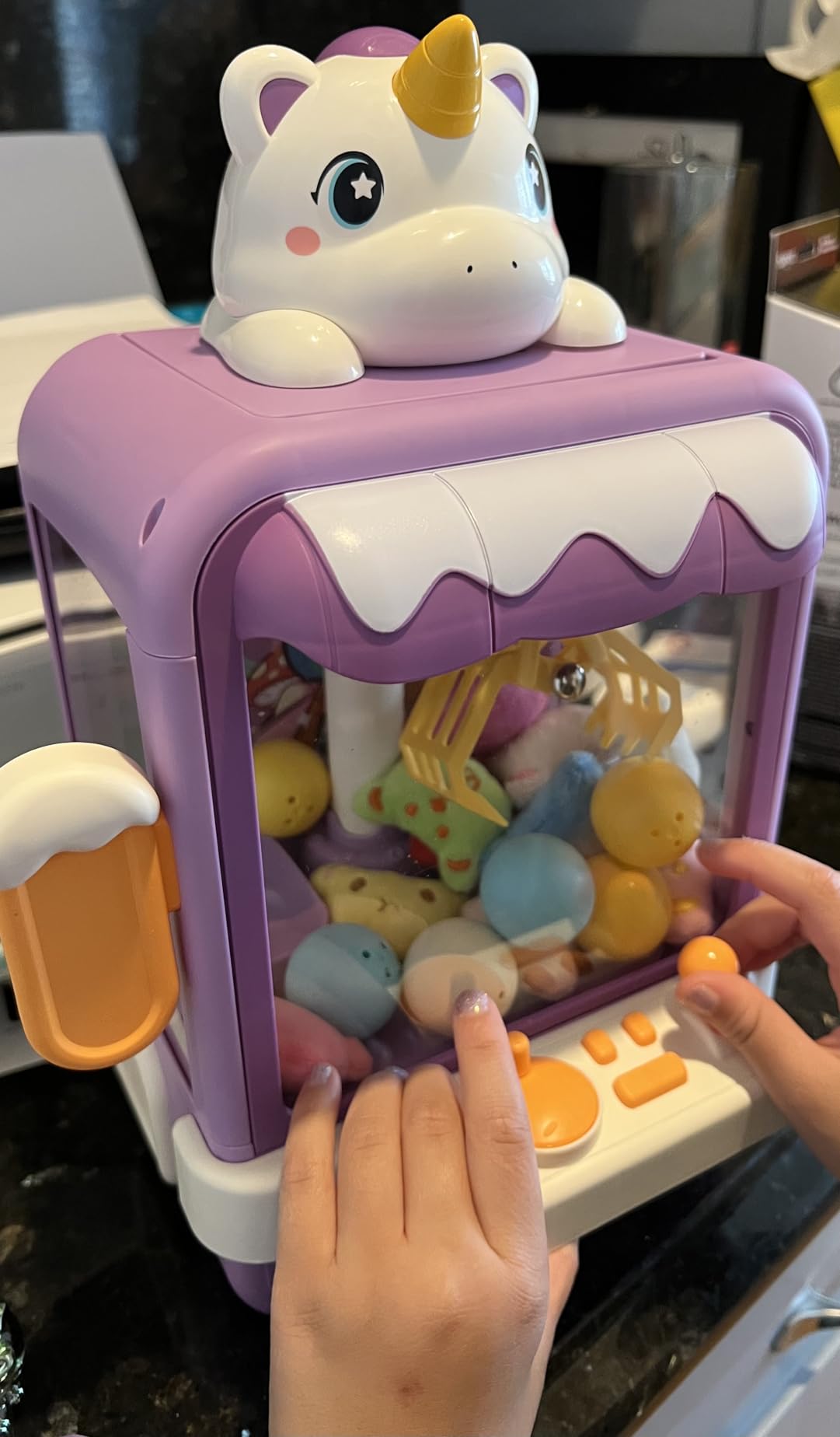 Claw Machine for Kids Girl, Vending Machines Toys for Girls 3 4 5 6 7 8 | Unicorns Girls Toys Age 6-8 4-5, Arcades Game Party Toy age 6-7, Ideas Birthday Gifts for Girl 4 5 6 9 Year Old customer photo 1